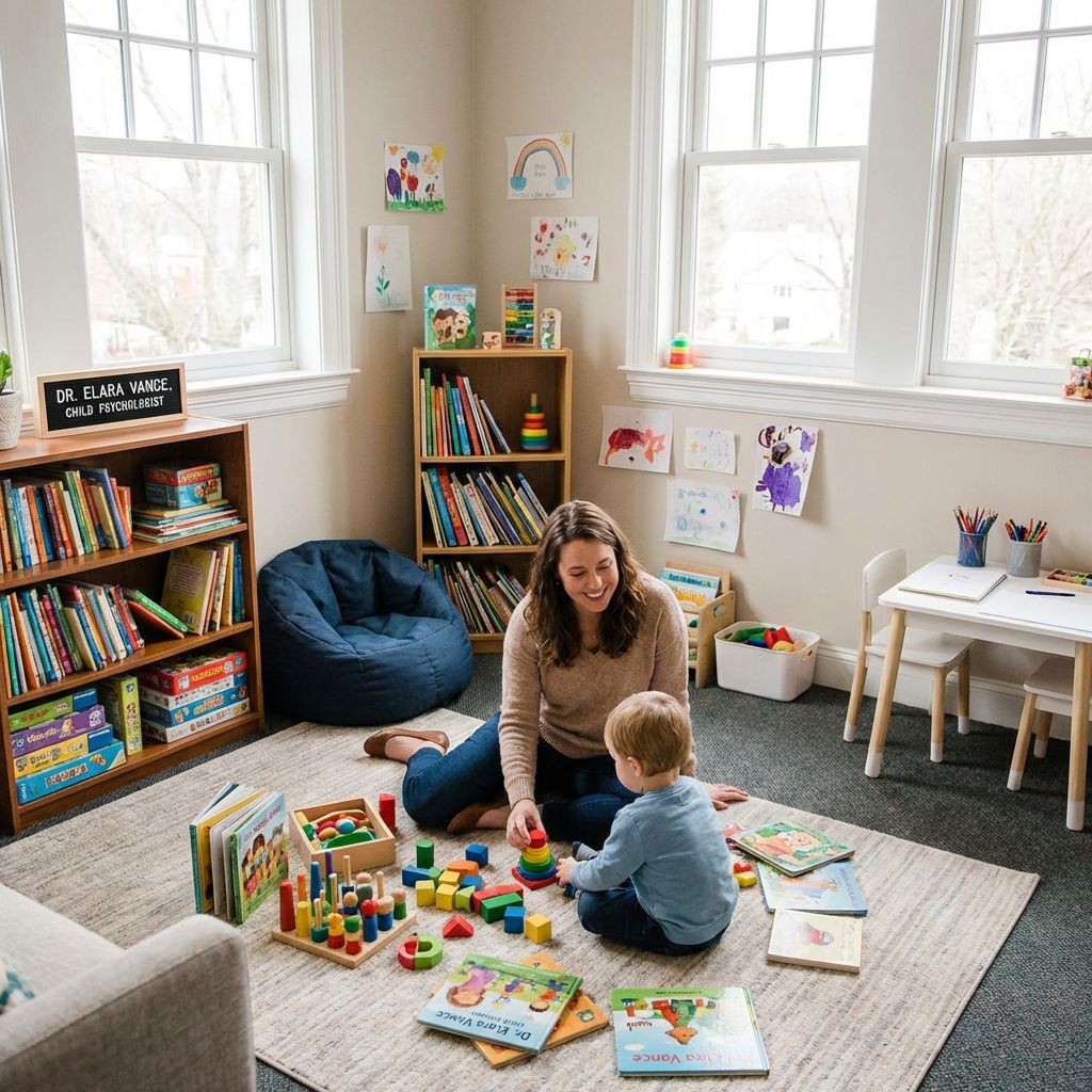 Gabinet psychologa dziecięcego