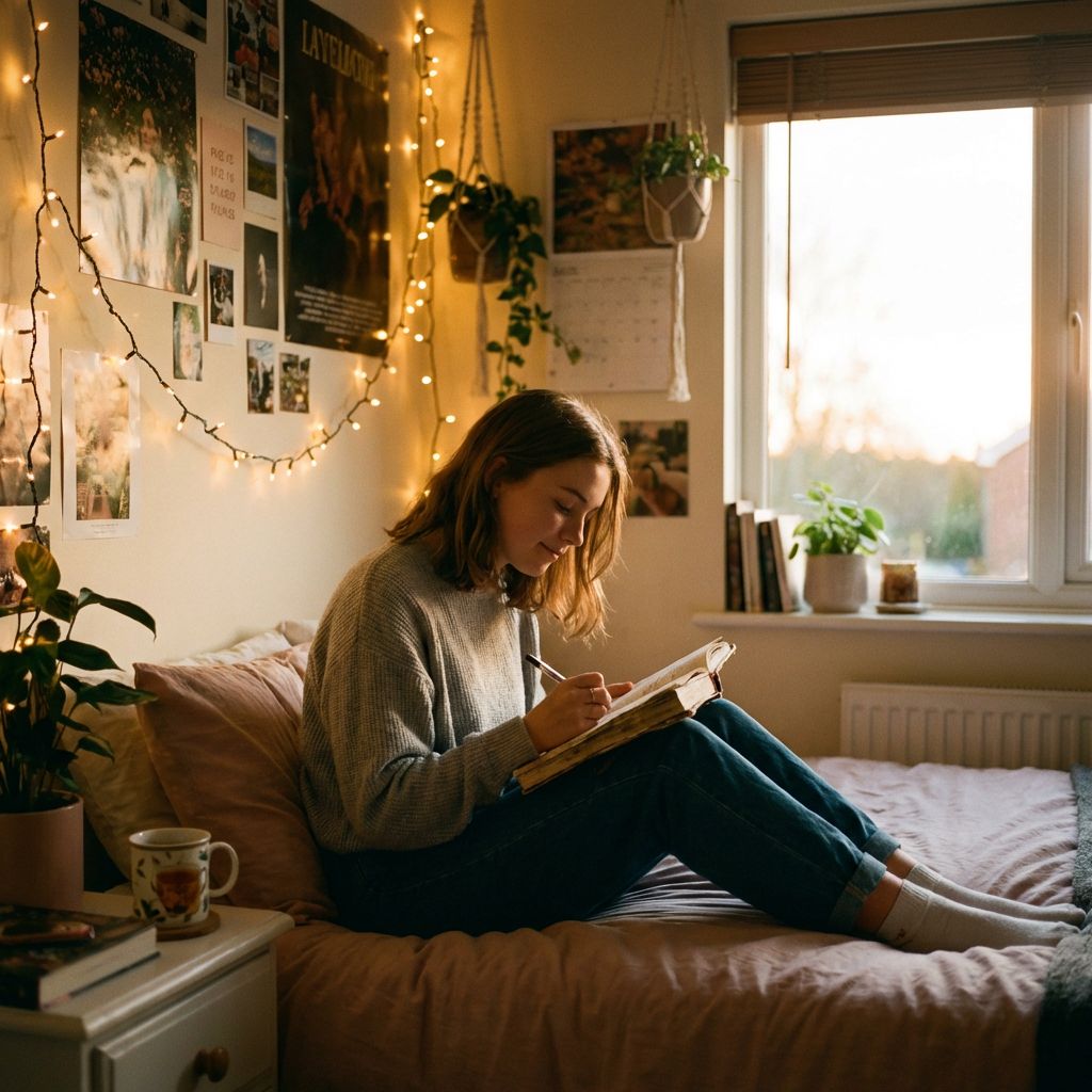 Przyjaciele wspierający nastolatka